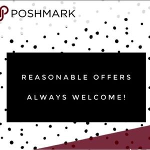 Offers are always welcome